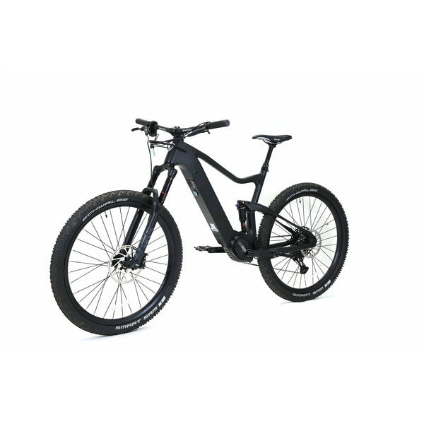 Bakcou Electric Bikes BAKCOU Carbon Alpha Full Suspension Electric Mountain Bike