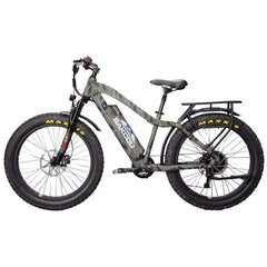 Bakcou Electric Bikes BAKCOU Flatlander Fat Tire Electric Hunting Bike