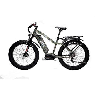 Bakcou Electric Bikes Kuiu Verde 2.0 / 17.5Ah BAKCOU MULE Elite Fat Tire Electric Hunting Bike