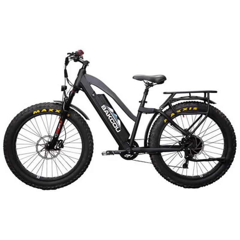 Bakcou Electric Bikes Matte Black / 17.5Ah BAKCOU Flatlander ST 24