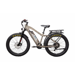 Bakcou Electric Bikes Matte Desert Tan / 19.2Ah BAKCOU Flatlander Fat Tire Electric Hunting Bike