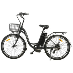 Ecotric Electric Bikes Black - In Stock Ecotric Peacedove Electric City Bike