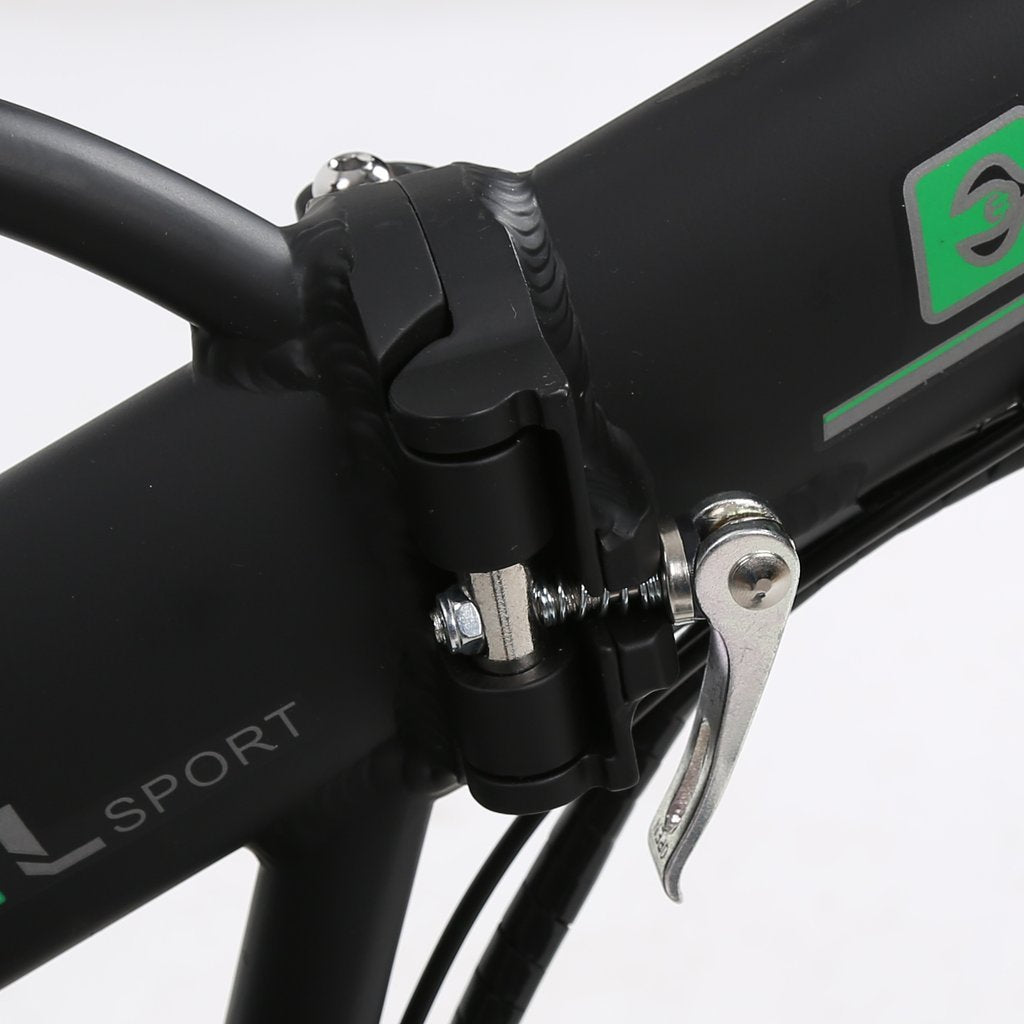 Ecotric Electric Bikes Ecotric 48V Fat Tire Portable & Folding Electric Bike with LCD display FAT20S900