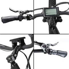 Ecotric Electric Bikes Ecotric Hammer Fat Tire Beach Snow Electric Bike HAMMERUSB