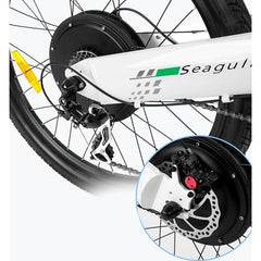 Ecotric Electric Bikes Ecotric Seagull Electric Mountain Bike SEAGULL26S900USB