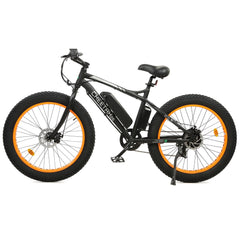 Ecotric Electric Bikes Orange Ecotric Fat Tire Beach Snow Electric Bike FAT26S900