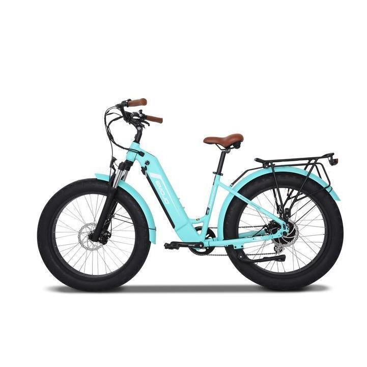 Emojo Electric Bikes Emojo Breeze Pro 48V/10.4Ah 500W Beach Cruiser Fat Tire Electric Bike