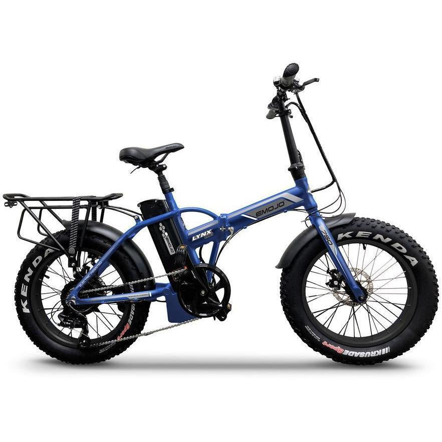 Emojo Electric Bikes Matt Blue Emojo Lynx Pro Ultra 48V 750W 20" Folding Electric Bike