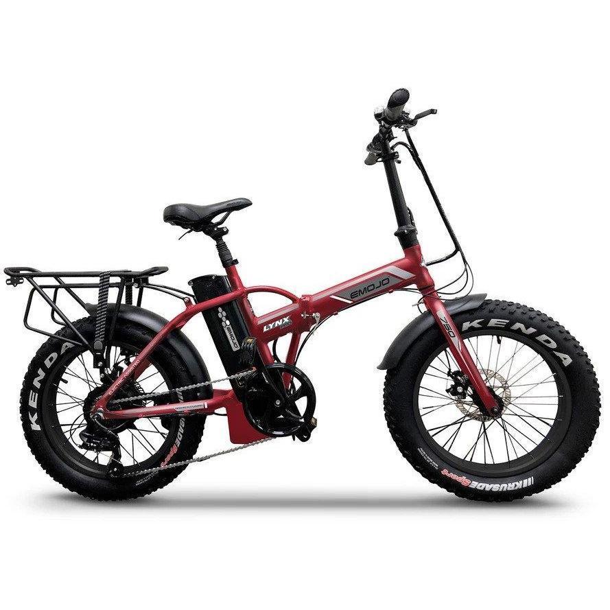 Emojo Electric Bikes Matt Red Emojo Lynx Pro Ultra 48V 750W 20" Folding Electric Bike