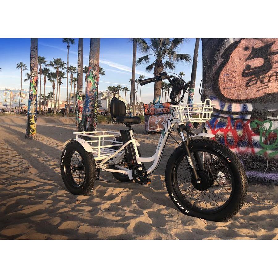 Emojo Electric Trikes Emojo Caddy Pro 48V 500W Electric Trike Fat Tire