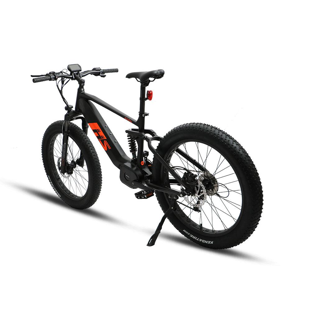 Eunorau Electric Bikes EUNORAU 48V 14Ah All Terrain Full Suspension  Electric Bike FAT-HS