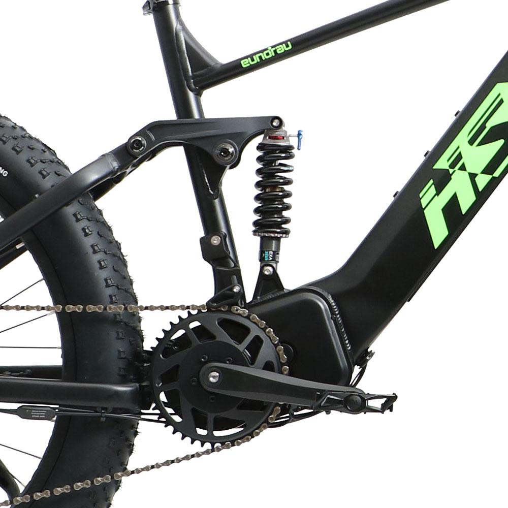 Eunorau Electric Bikes EUNORAU 48V 14Ah All Terrain Full Suspension  Electric Bike FAT-HS