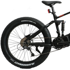 Eunorau Electric Bikes EUNORAU 48V 14Ah All Terrain Full Suspension  Electric Bike FAT-HS