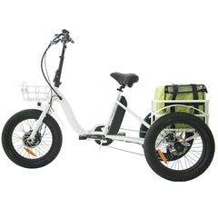 Eunorau Electric Trikes Pre-Order (Estimated Ship Date: 30 Days or More)) EUNORAU E-Bike 48V 12.5Ah Folding  Electric Trike NEW-TRIKE