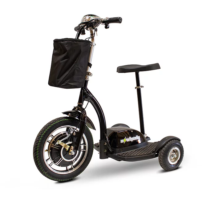 EWheels Mobility Scooters EW 18 / Black EWheels EW-18 Three Wheel Mobility Scooter