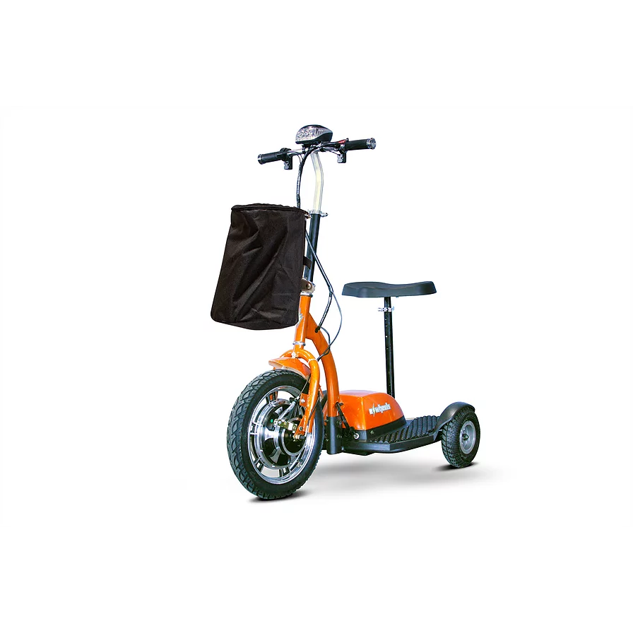 EWheels Mobility Scooters EW-18 / Orange EWheels EW-18 Three Wheel Mobility Scooter