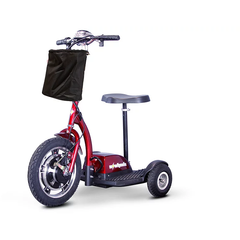 EWheels Mobility Scooters EW-18 / Red EWheels EW-18 Three Wheel Mobility Scooter