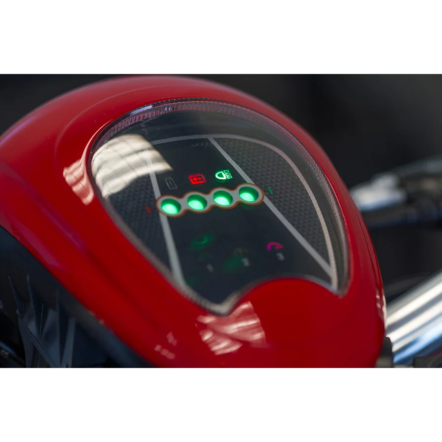 EWheels Mobility Scooters EW-19 / Red EWheels EW-19 Sporty Three Wheel Mobility Scooter