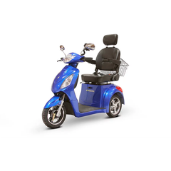 EWheels Mobility Scooters EW-36 / Blue EWheels EW-36 Three Wheel Mobility Scooter
