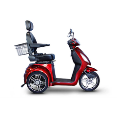 EWheels Mobility Scooters EW-36 Elite / Red EWheels EW-36 Elite Three Wheel Mobility Scooter