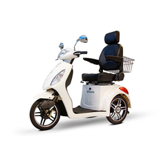 EWheels Mobility Scooters EW 36 / White EWheels EW-36 Three Wheel Mobility Scooter