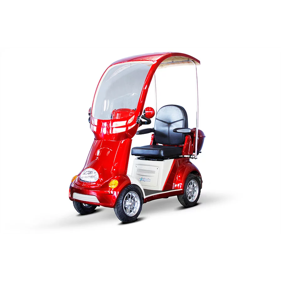 EWheels Mobility Scooters EW-54 / Red EWheels EW-54 Four Wheel Mobility Scooter