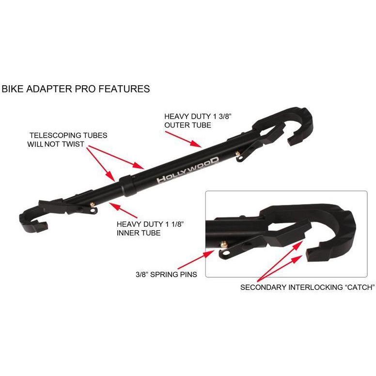 Hollywood Racks Electric Bike Racks Hollywood Racks Bike Adapter BA-PRO