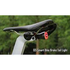 Keni Accessories Smart Bike Brake Sensing Rechargeable Ultra Bright LED Tail Light