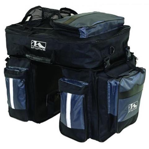M-Wave Accessories M-Wave Amsterdam Triple Pannier Bag