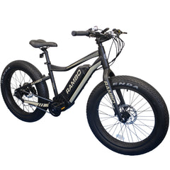 Rambo Electric Bikes Pre-Order (Estimated Ship Date: July 5) RAMBO Ryder 750W 24" Black Tan 14 AH Electric Bike