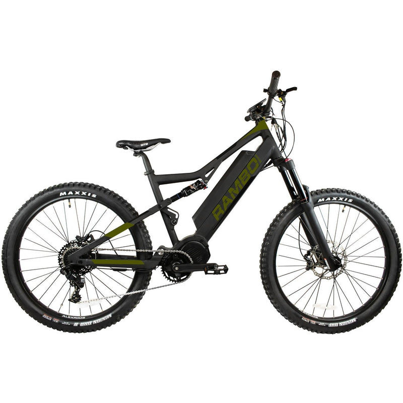 Rambo Electric Bikes Pre-Order (Estimated Shipping Date: 8 March 2021) RAMBO Rampage 1000W XP Full Suspension 21 AH Electric Bike
