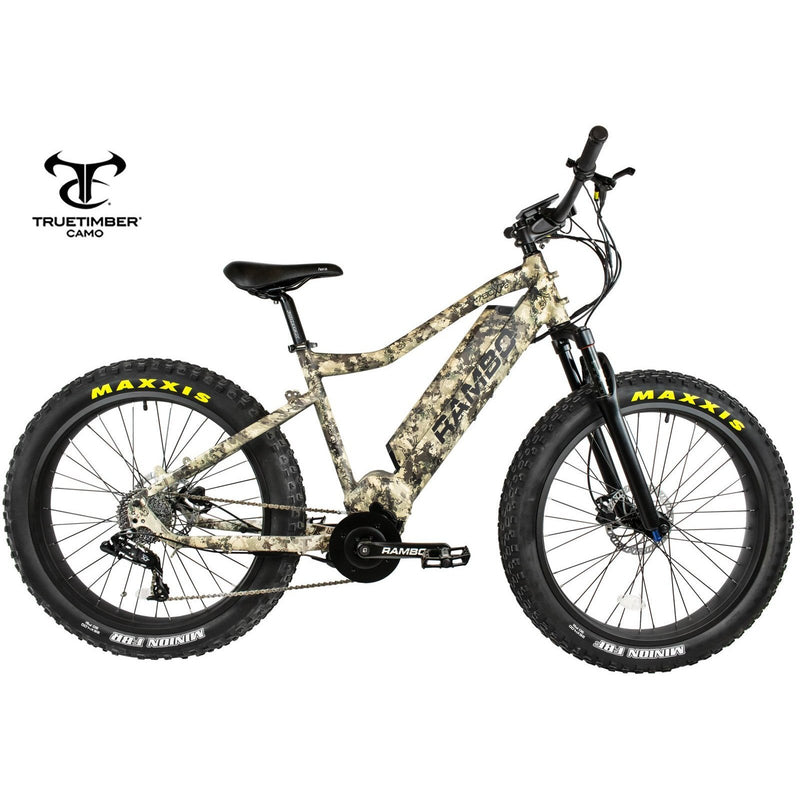 Rambo Electric Bikes Western Camo / Pre-Order (Estimated Ship Date: July 25) RAMBO Nomad 750W XP TT Western Camo 11 Spd 14 AH Electric Hunting Bike