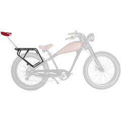 Revi Bikes Accessories Cheetah Rear Rack & Tail Light Cheetah Rear Rack & Tail Light