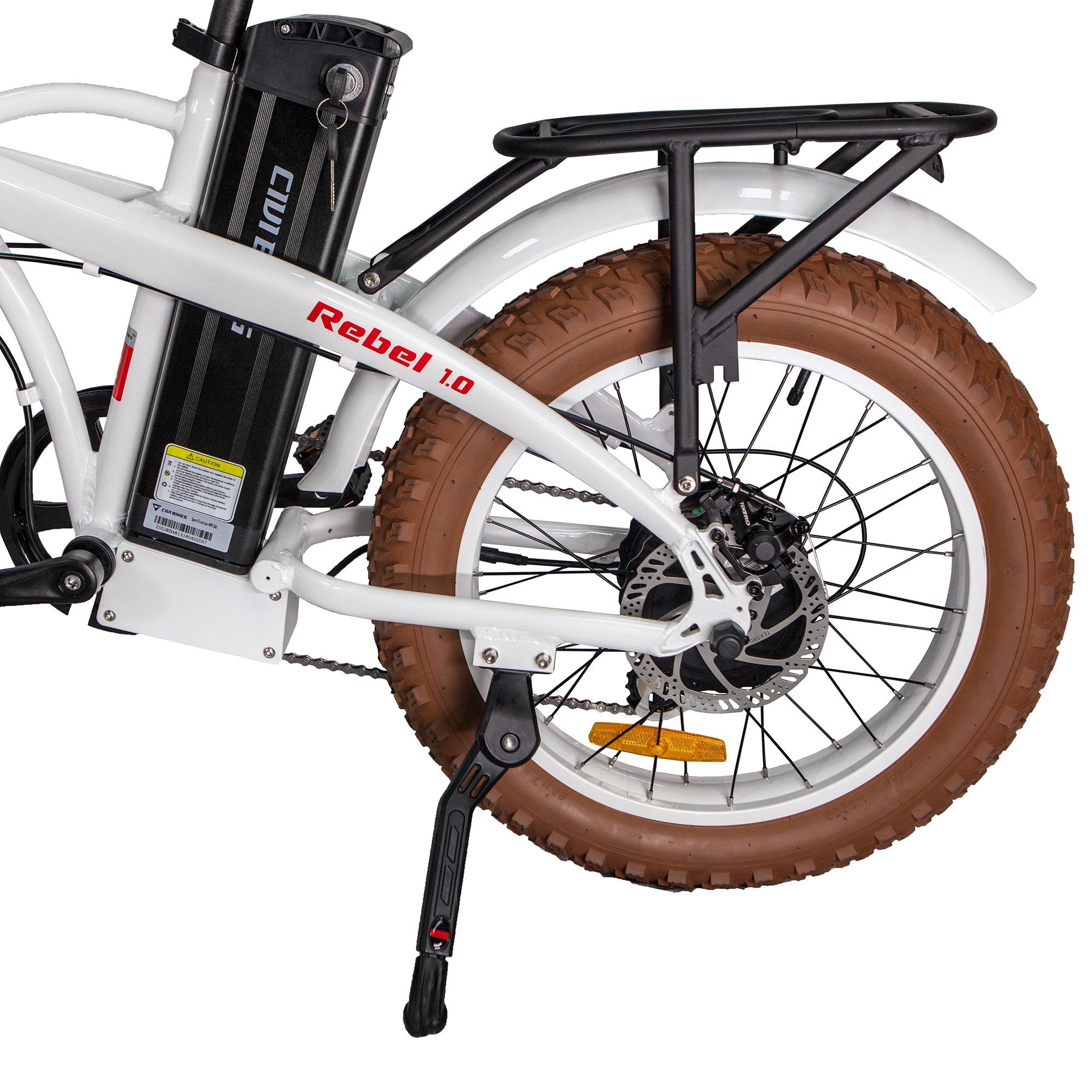 Revi Bikes Accessories Rebel Fender & Rear Rack Kit