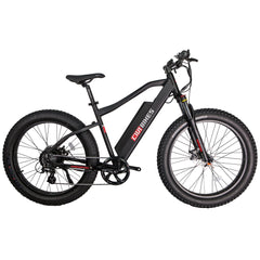 Revi Bikes Electric Bikes Matte Black Revi Bikes Predator Electric Mountain Bike