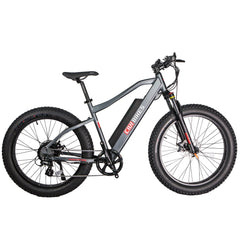 Revi Bikes Electric Bikes Platinum Gray Revi Bikes Predator Electric Mountain Bike