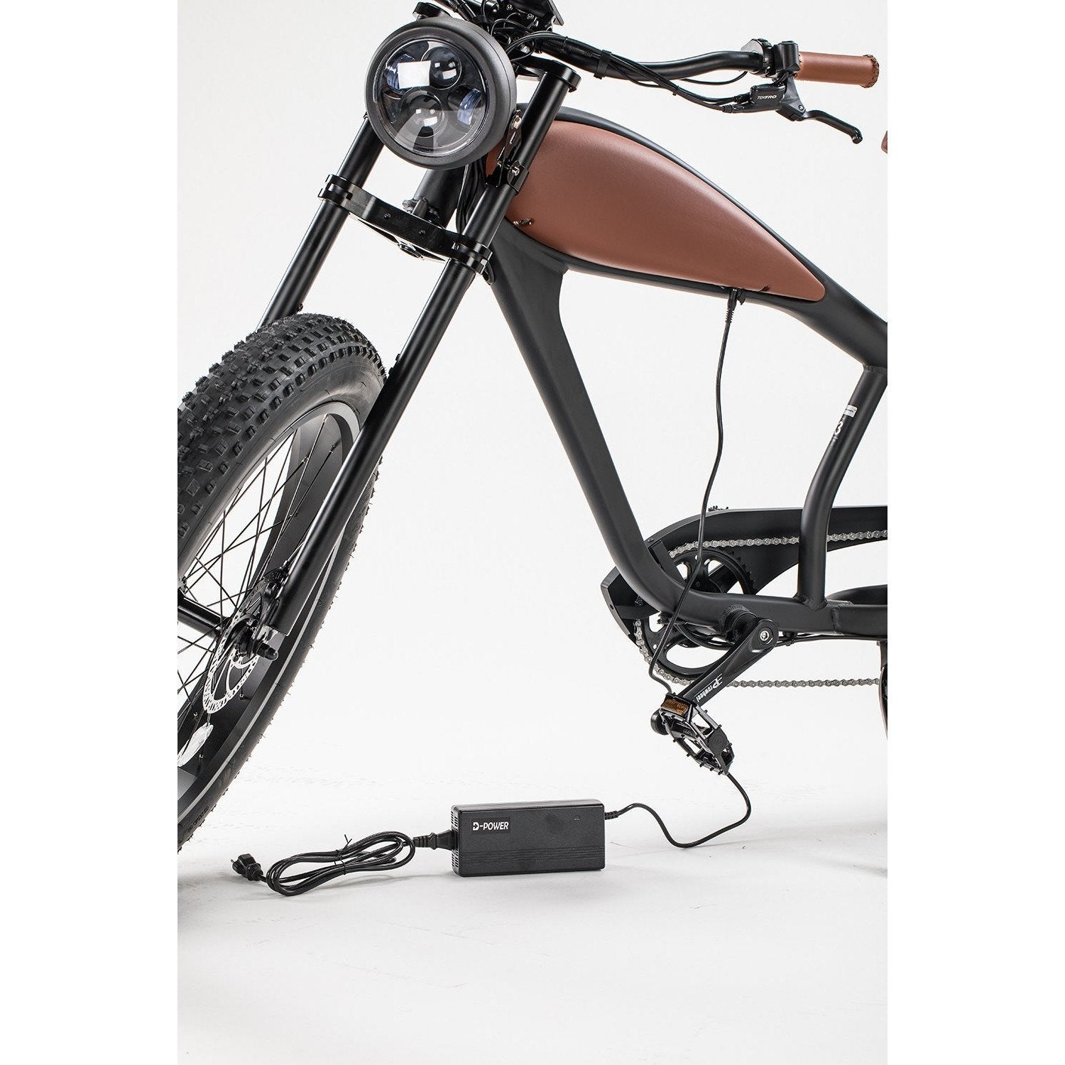 Revi Bikes Electric Bikes Revi Bikes Cheetah Cafe Racer 48V 13 Ah Fat Tire Electric Bike