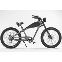 Revi Bikes Electric Bikes Revi Bikes Cheetah Cafe Racer 48V 17.5Ah Fat Tire Electric Bike