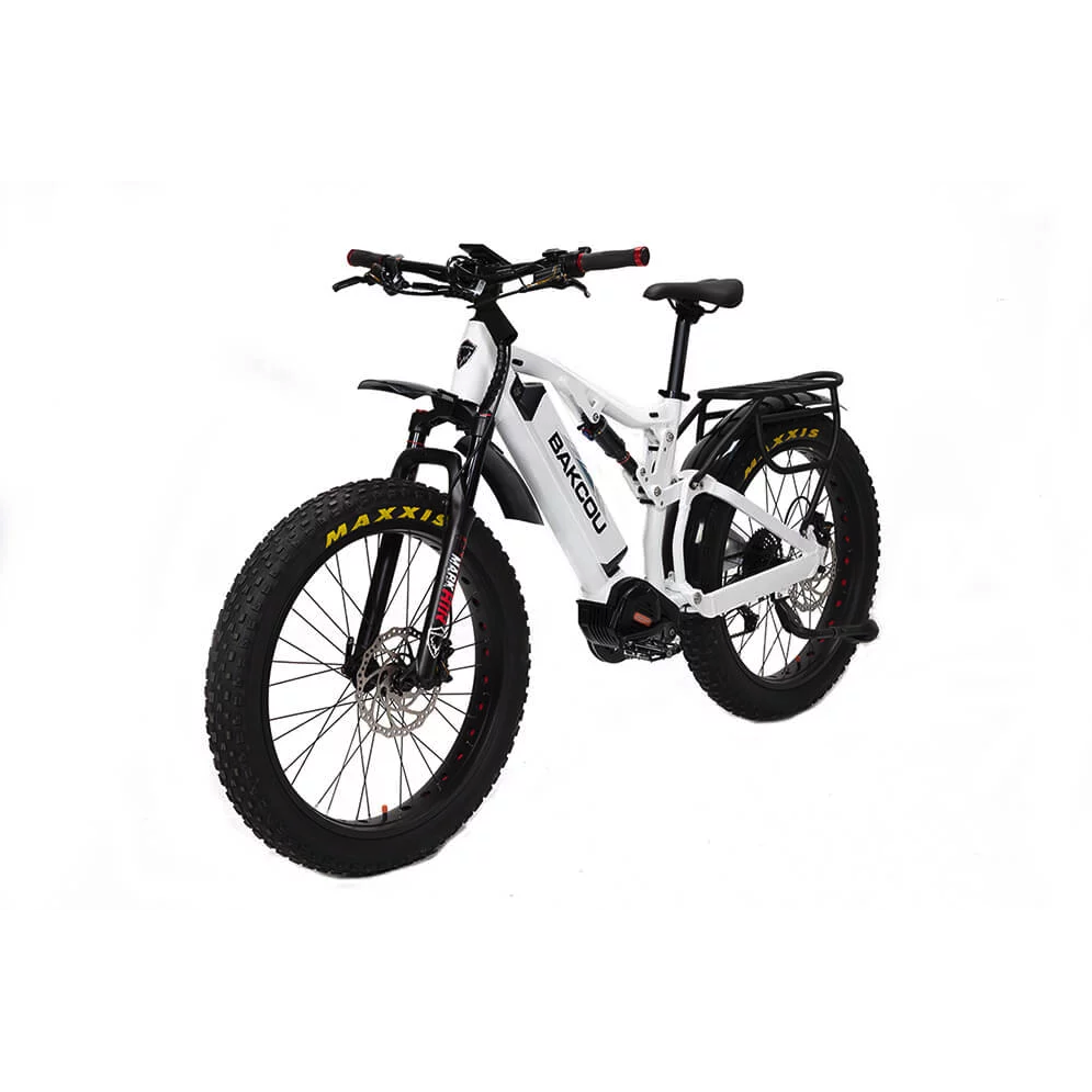 BAKCOU STORM G2 Full Suspension Fat Tire Electric Hunting Bike