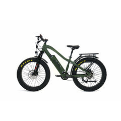 Bakcou Electric Bikes Gloss Army Green / 17.5Ah (Standard) BAKCOU Flatlander Fat Tire Electric Hunting Bike