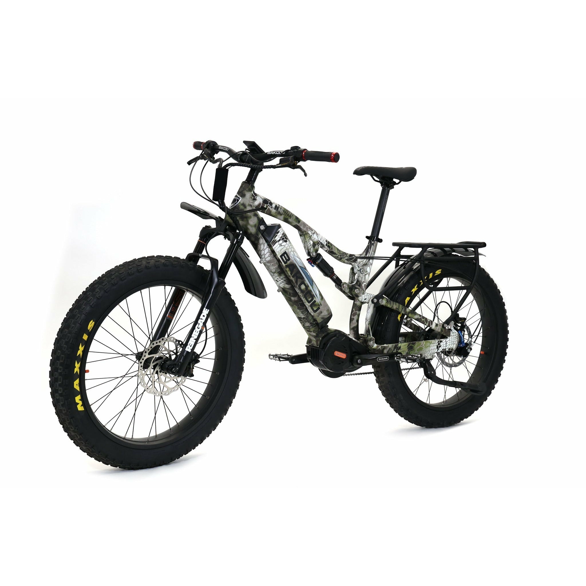 Electric Moped-Style Bike, Hydraulic Fork, Dual Suspension, 48V 21Ah  Large Capacity
