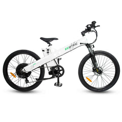 Ecotric Electric Bikes White Ecotric Seagull Electric Mountain Bike SEAGULL26S900USB