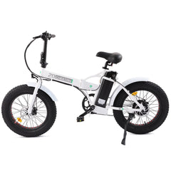 Ecotric Electric Bikes White - New Decal Ecotric Fat Tire Portable & Folding Electric Bike FAT20810-UL Certified