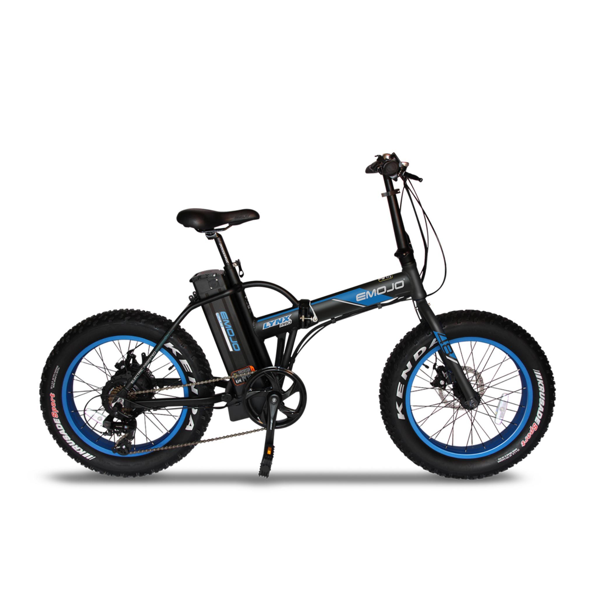Emojo Electric Bikes Black Blue / Pre Order (Estimated Ship Date: 15 July 2021) Emojo Lynx Pro Ultra 48V 500W 20" Folding Electric Bike