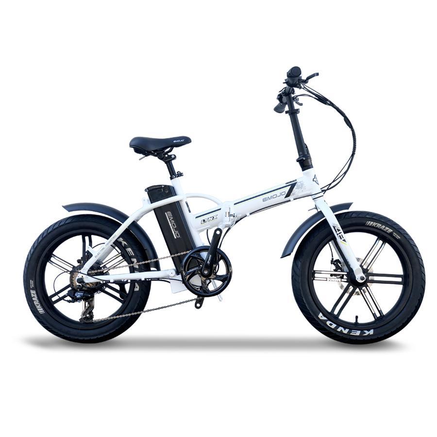 Emojo Electric Bikes White - Pre-Order (Estimated Shipping Date: Aug 15) Emojo Lynx Pro Sport 48V 500W 20" Folding Electric Bike