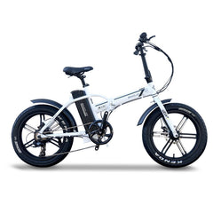 Emojo Electric Bikes White - Pre-Order (Estimated Shipping Date: Aug 15) Emojo Lynx Pro Sport 48V 500W 20" Folding Electric Bike